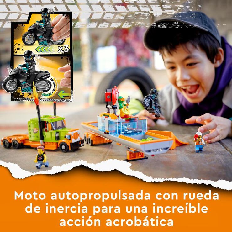 LEGO® City Stuntz Espectacle Acrobàtic: Camión 60294