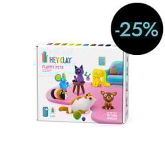 Hey Clay Set Mascotas 15 botes