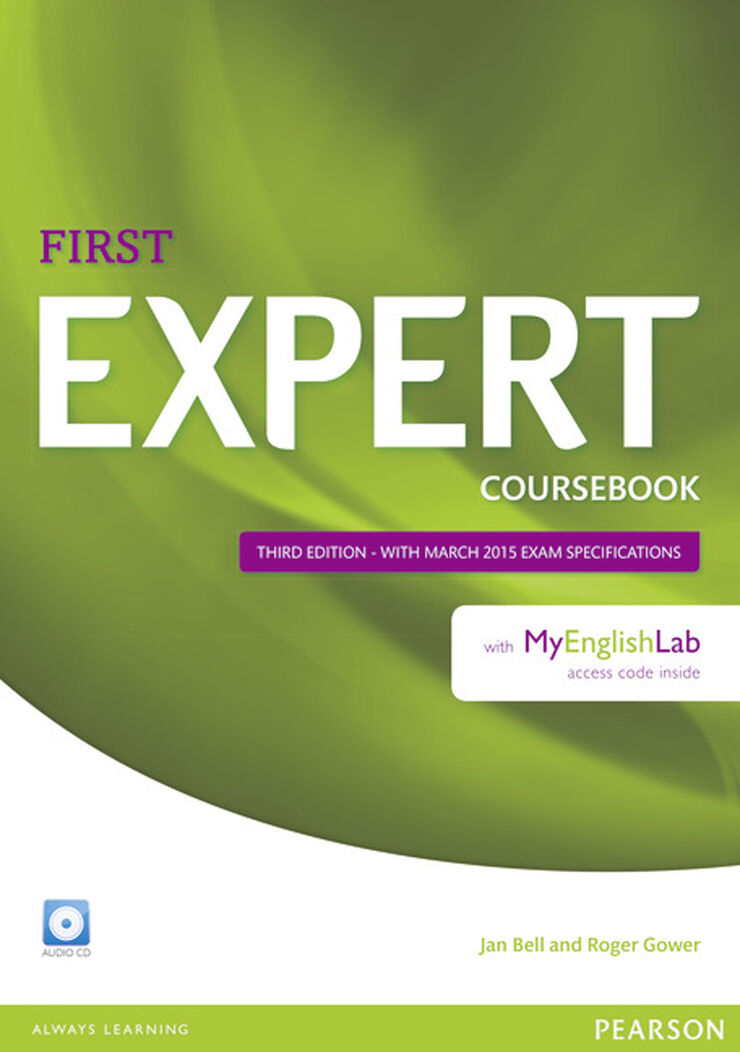 Expert First Third Edition Coursebook+Mylab