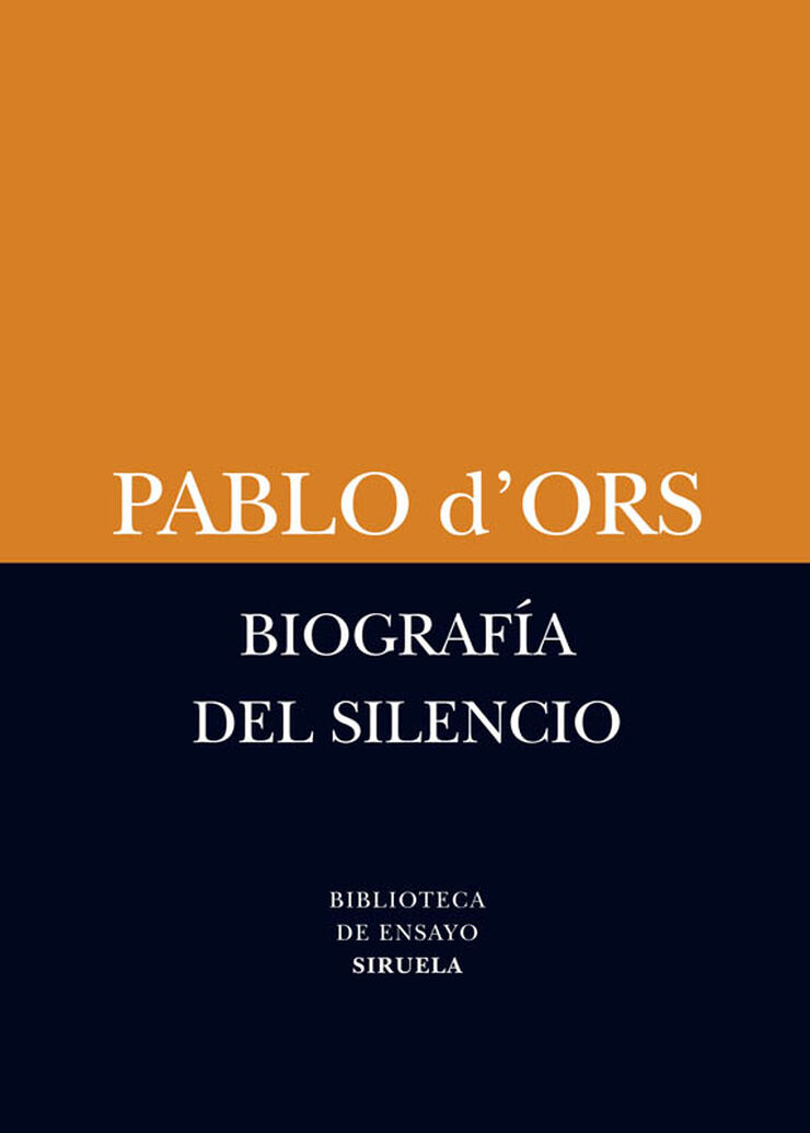 Biografa del silencio