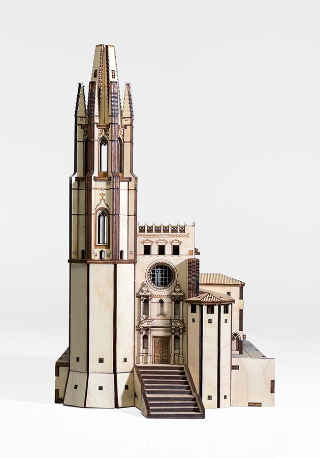 Maqueta Ambwood Bas&iacute;lica Sant Feliu de Girona