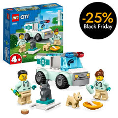 LEGO® City Furgoneta Veterinaria de Rescat 60382