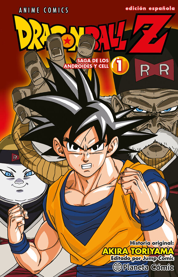 Dragon Ball Z Anime Androides n&ordm; 01