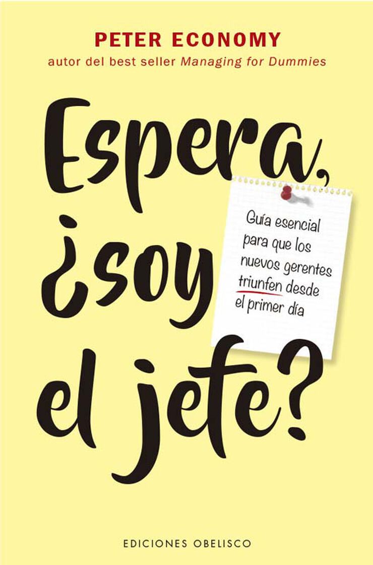 Espera, ¿soy el jefe?