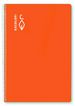 Libreta A4 espiral 4x4 80 hojas Escolofi Naranja