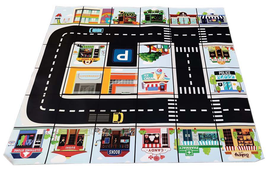 Tapete Ciudad para Bee-Bot