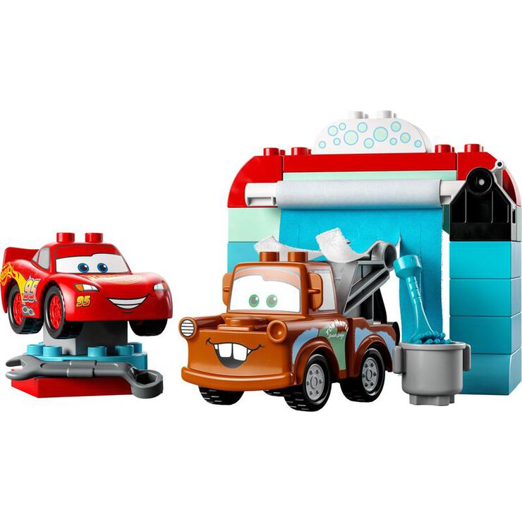 LEGO® Duplo Disney y Pixar Cars Autolavado con Rayo McQueen y Mate 10996