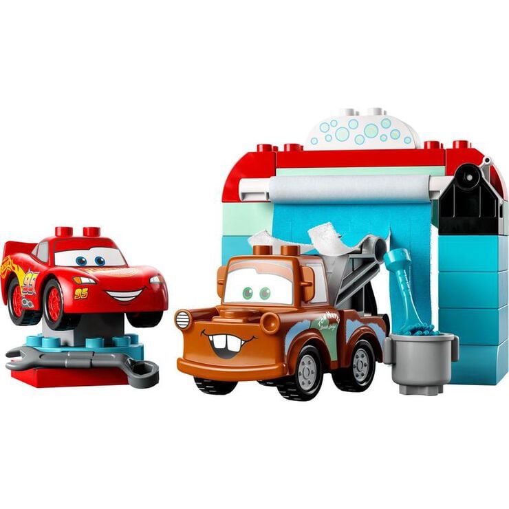 LEGO® Duplo Disney y Pixar Cars Autolavado con Rayo McQueen y Mate 10996