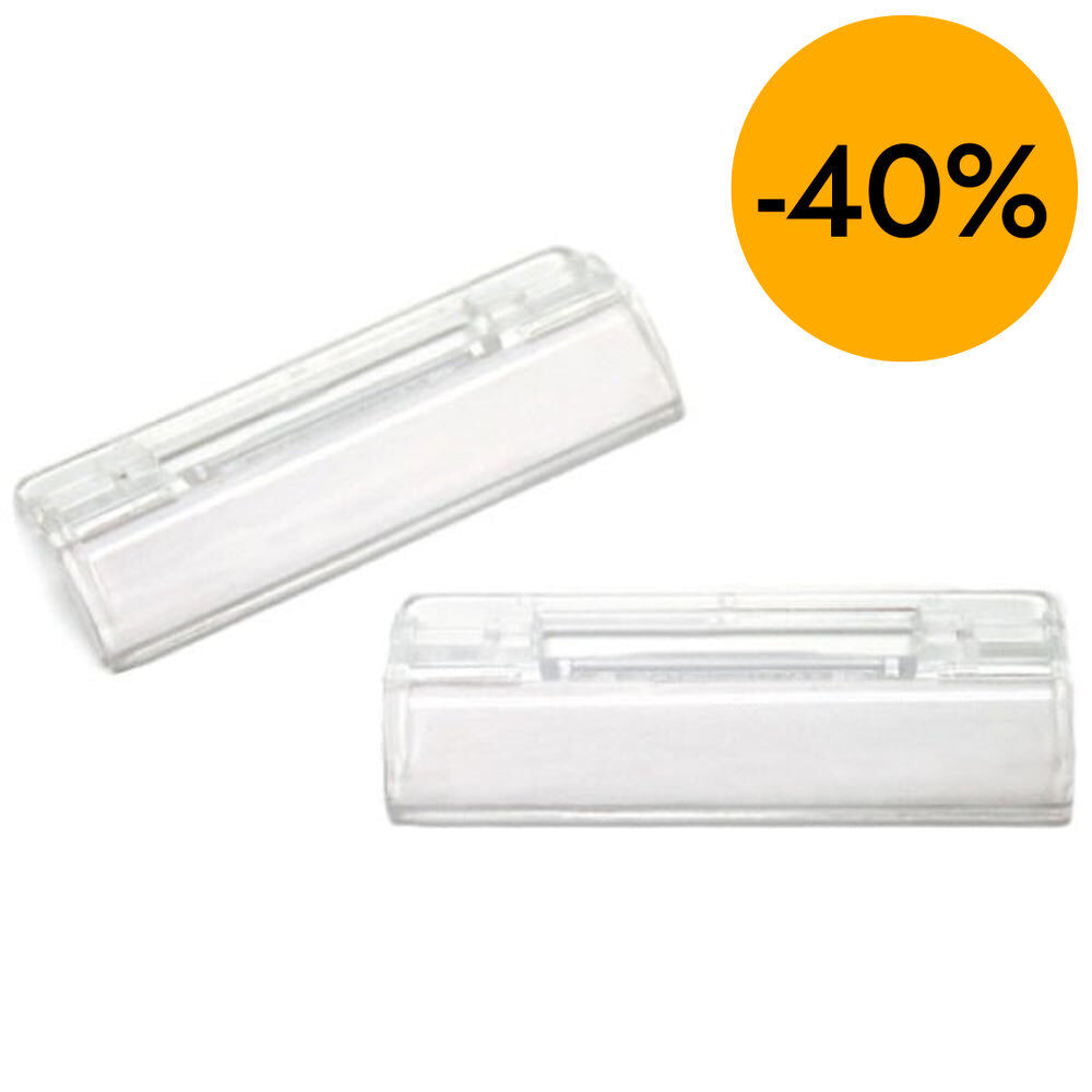 Visor carpeta penjant Grafoplas 6,5cm+10 tires paper 10u