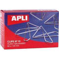 Clips Apli triangulares No.10 40mm