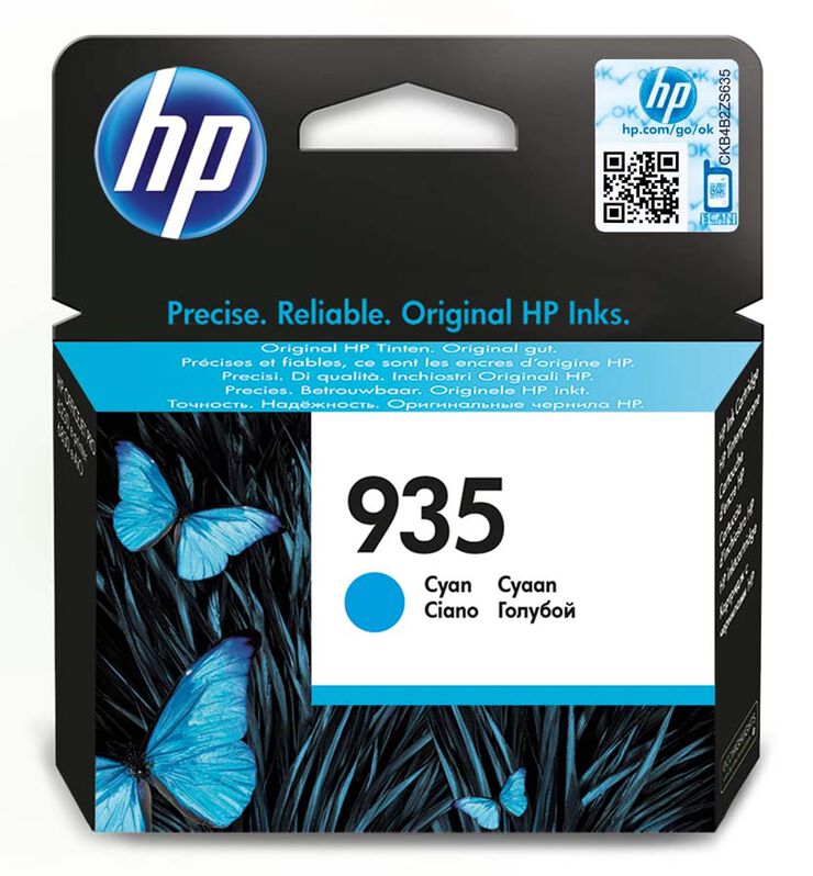 Cartucho original HP 935 cian - C2P20AE