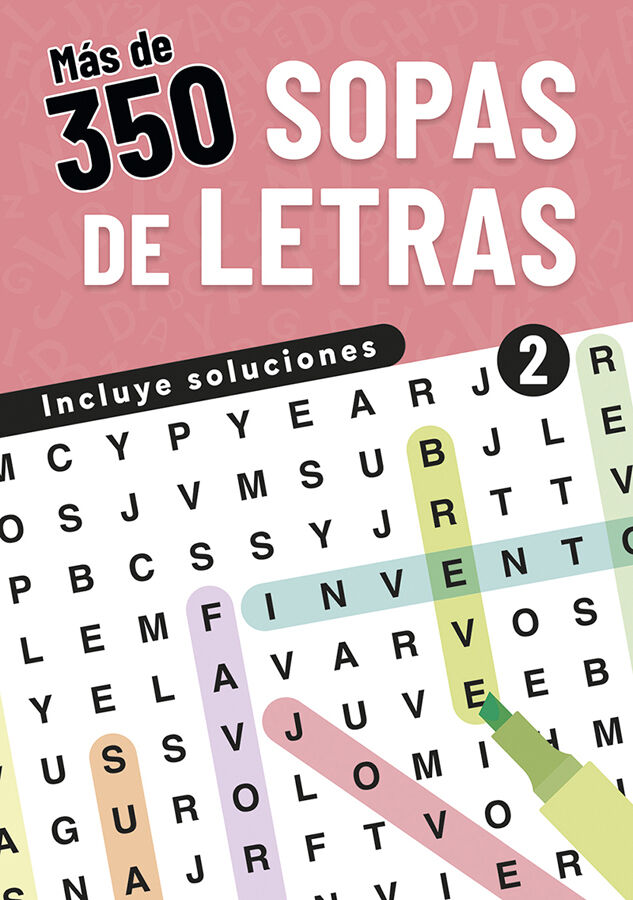 M&aacute;s de 350 Sopas de Letras. 2