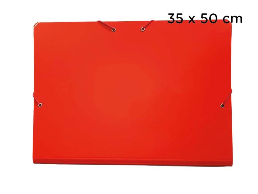 Carpeta Dibujo cuero con gomas Thau