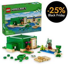 LEGO® Minecraft La Casa-Tortuga de la Playa 21254