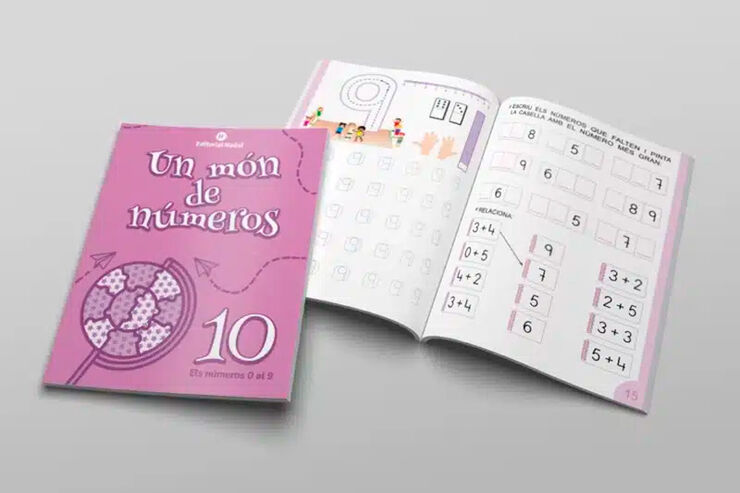 3 anys MN10 Números 0 al 9