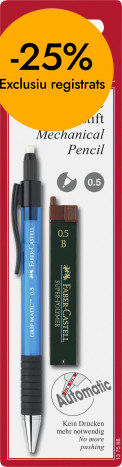 Portaminas Faber-Castell Grip Matic 0,5mm