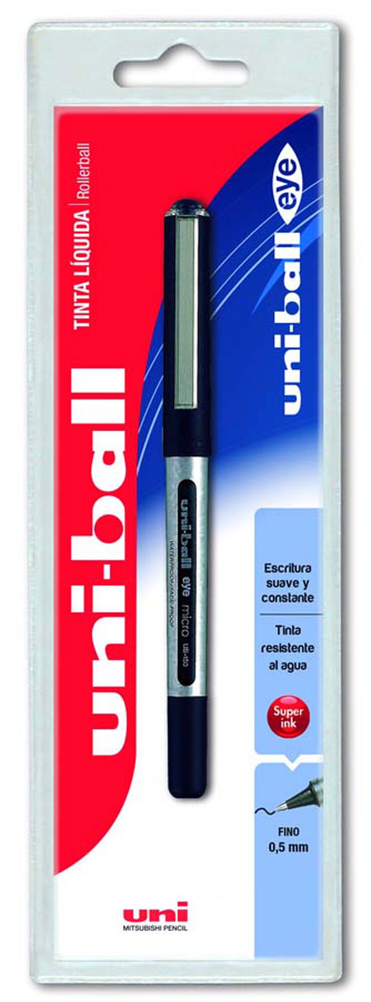Ròl·ler Uni-ball Eye Micro UB-150 negre