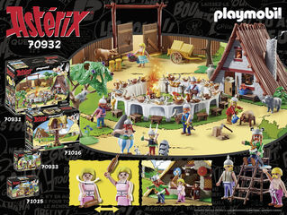Playmobil Astérix Cabaña Abraracúrcix 70932