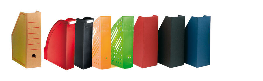 Revistero Abacus L/F A4 naranja fluorescente