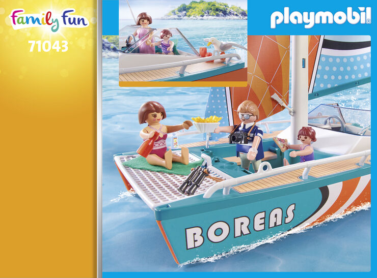 Playmobil Pirates Catamarán 71043