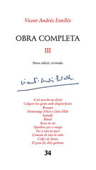 Obra completa III Vicent Andrés Estellés Obra completa III Vicent Andrés Estellés