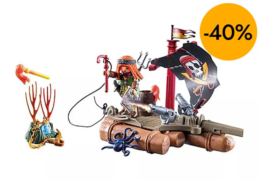 Playmobil Piratas Pirata con Tesoro 71794