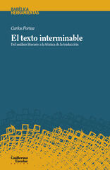 El texto interminable El texto interminable