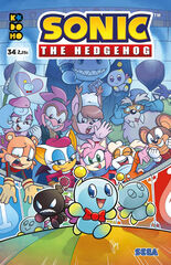 Sonic: The Hedhegog núm. 34 Sonic: The Hedhegog núm. 34