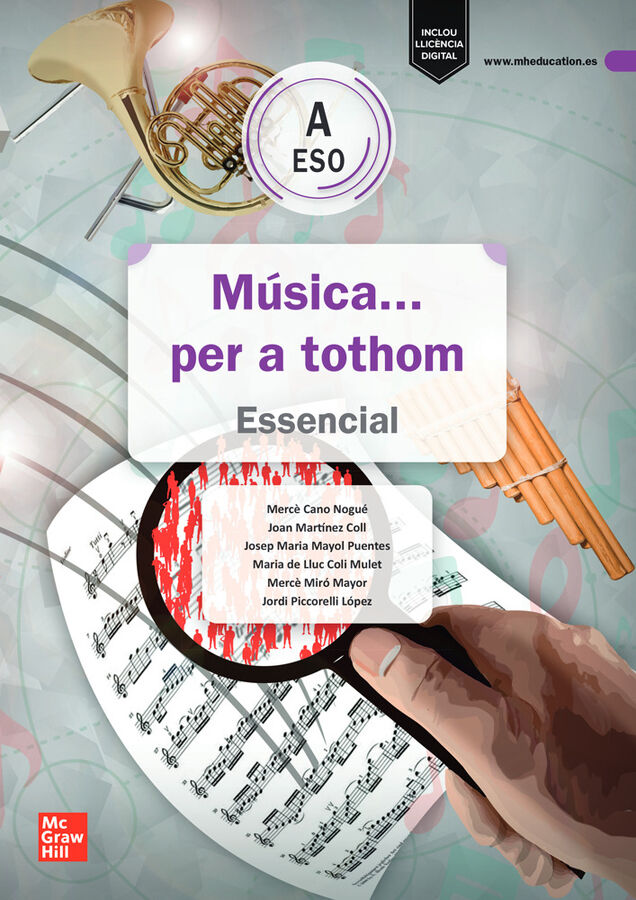 M&uacute;sica... per a tothom A ESO. Essencial