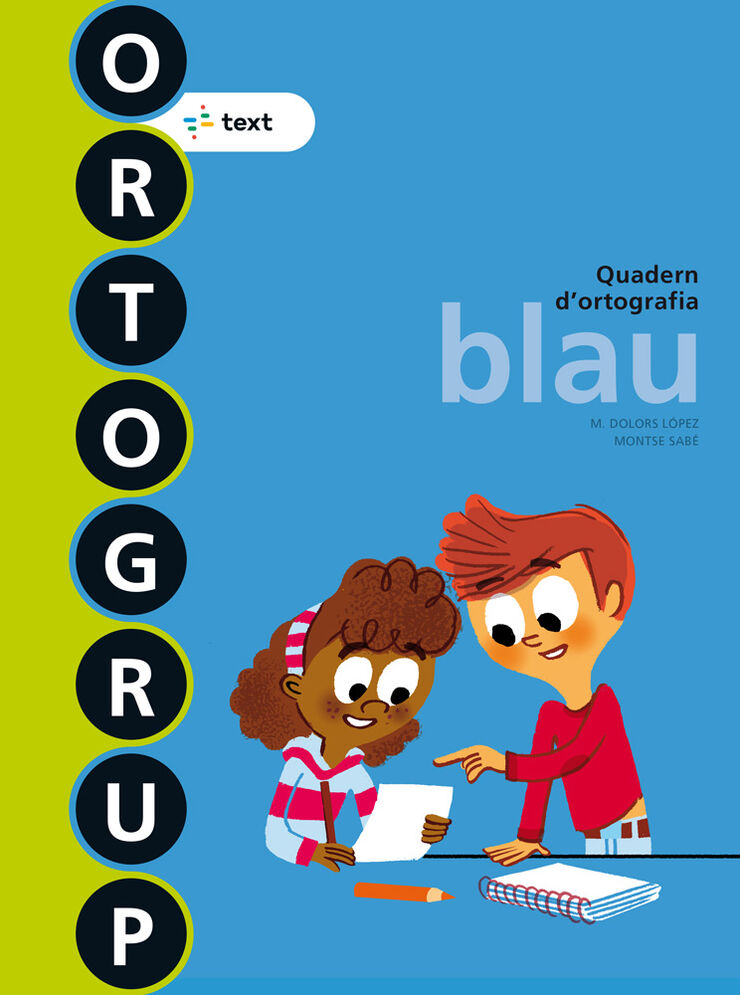 Quadern d'ortografia blau 2n Primària