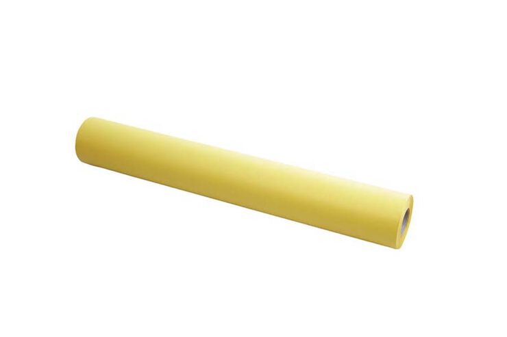 Bobina de papel kraft Fabrisa 1,10x150m 70g amarillo