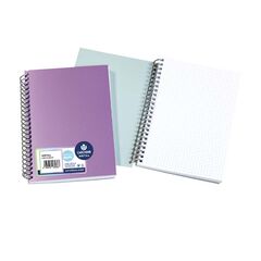 Libreta espiral A5 Carchivo 80 F Metal Rosa