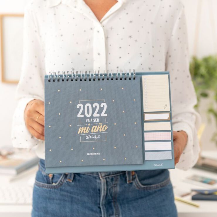Calendario de sobremesa Mr.Wonderful 2022 castellano 2022 va a ser mi año