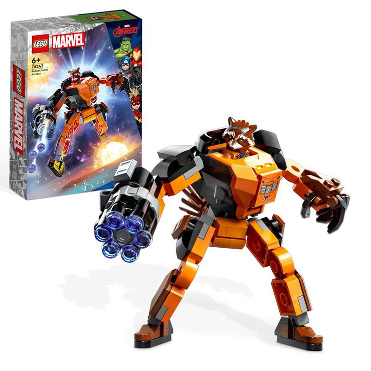 LEGO® Marvel Armadura Robótica de Rocket 76243