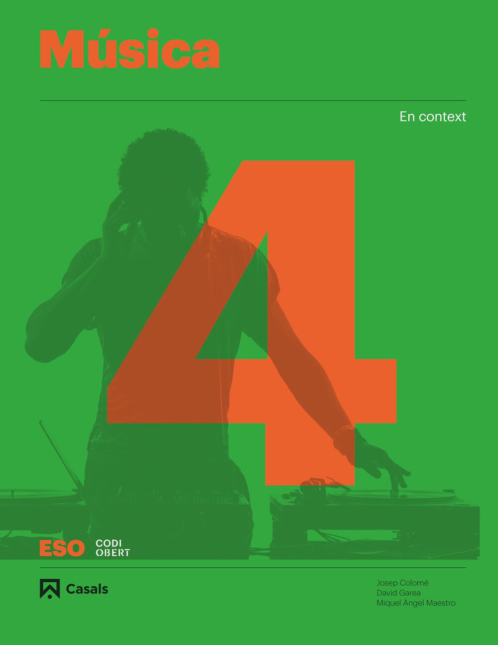 M&uacute;sica/20 Eso 4 Casals 9788421866443