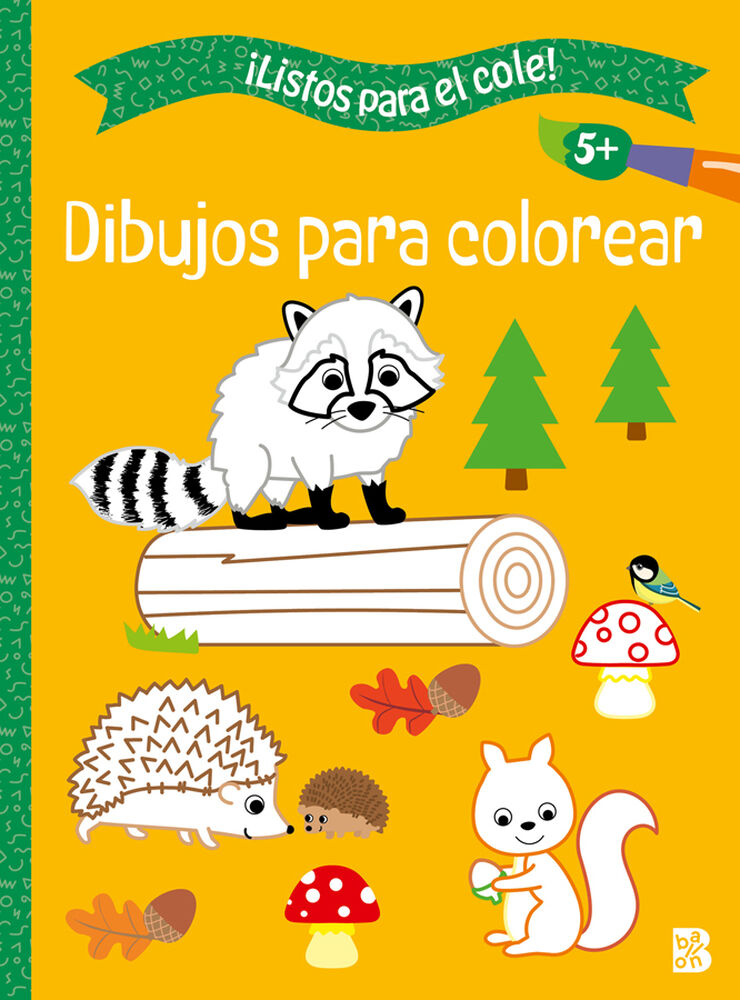 Listos para el cole - Dibujos para colorear +5