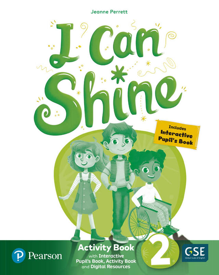 I Can Shine 2 Activity Book & Interactive Pupil´s Book-Activity Book andDigital Resources Access Code