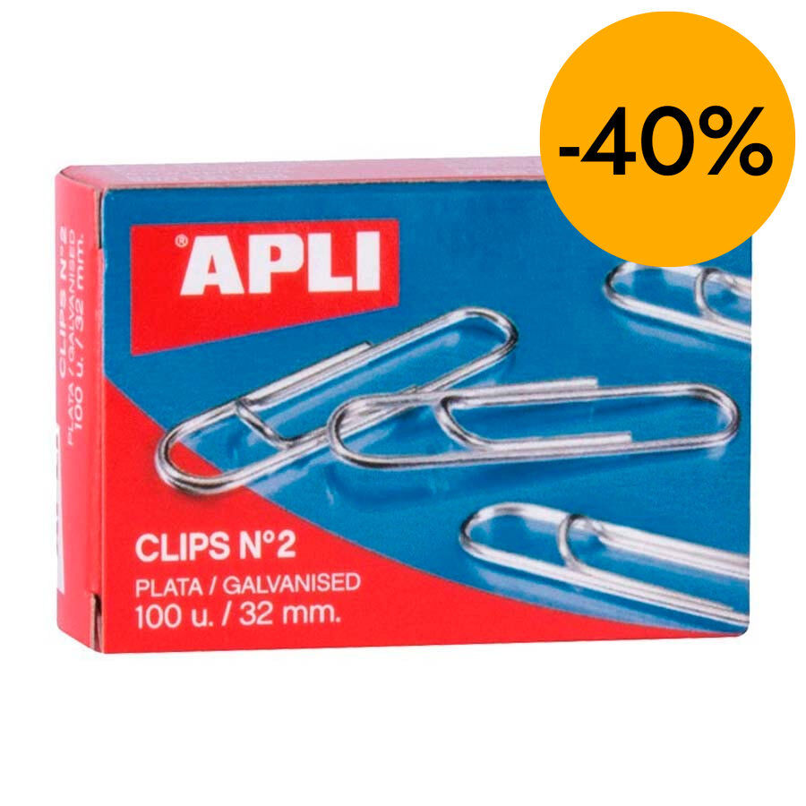 Clips Apli No.2 100u