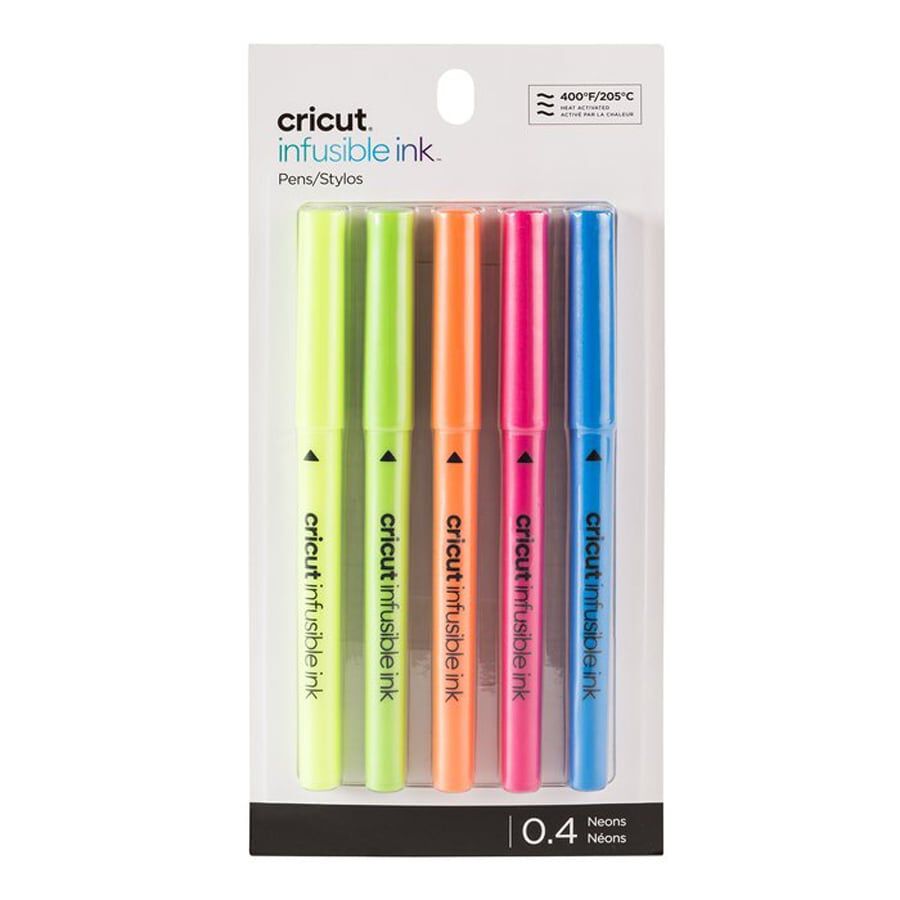 Rotuladores Infusible Ink 0,4mm glitter 5 colores