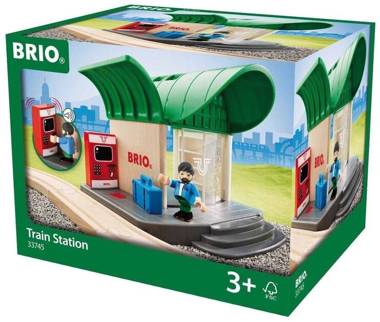 Estación de tren Brio Estación de tren Brio
