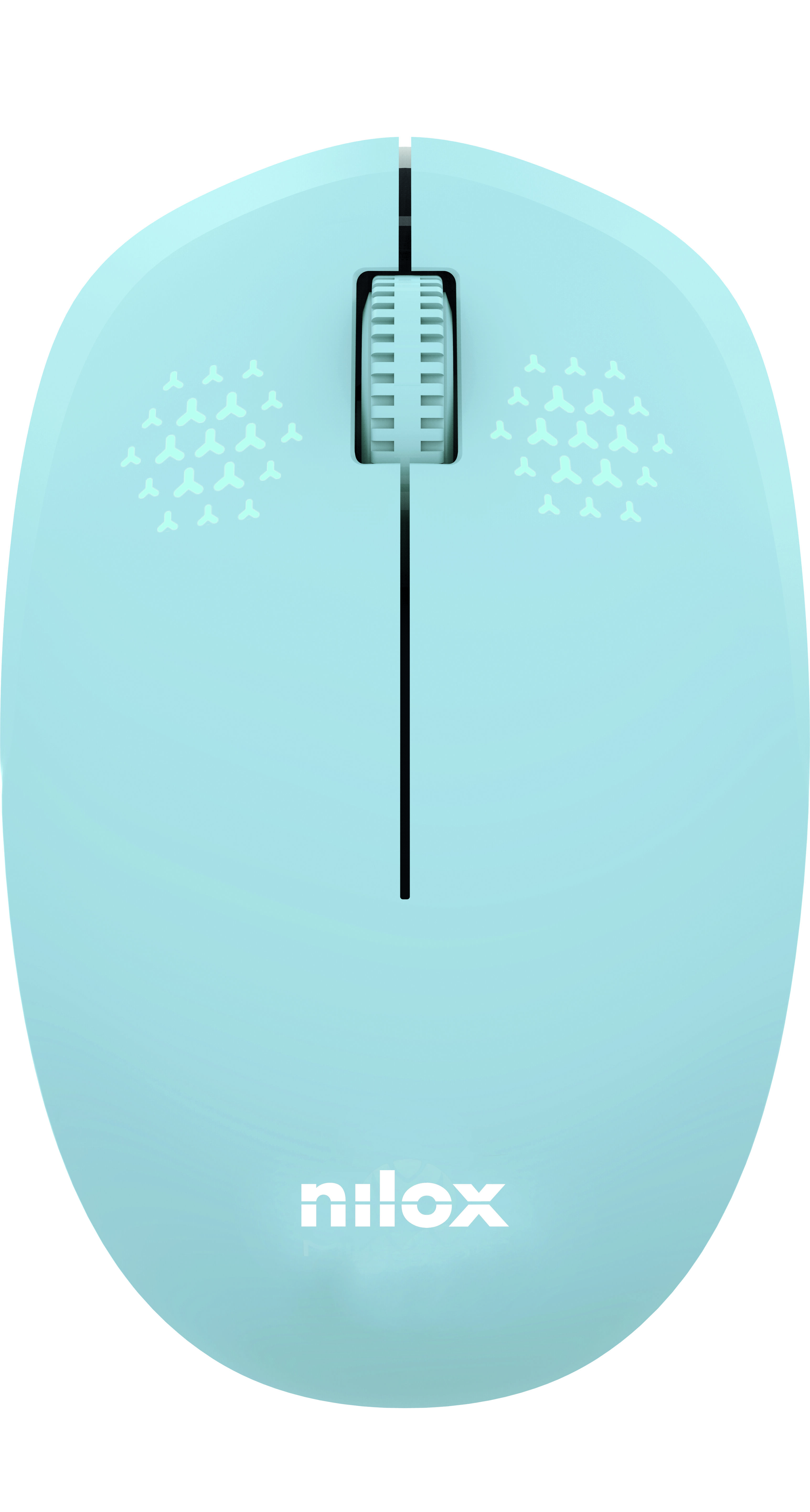 Rat&oacute;n inal&aacute;mbrico Nilox azul pastel