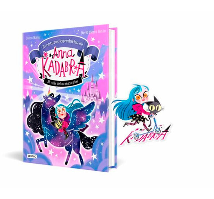Pack Anna Kadabra. El valle de los unicornios + Figura