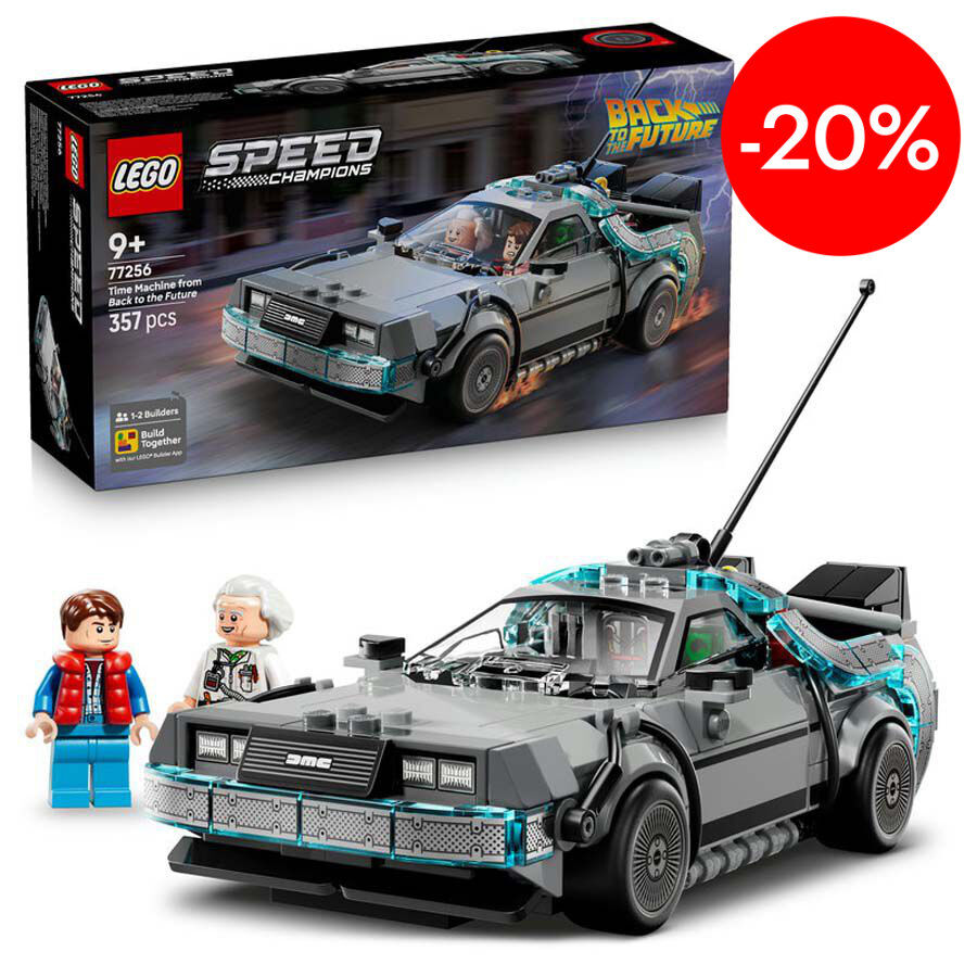 LEGO&reg; Speed Champions M&agrave;quina del Temps de Retorn al Futur 77256