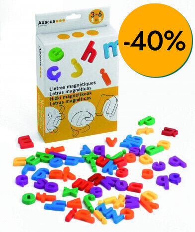 Letras Magn&eacute;ticas Min&uacute;sculas Abacus