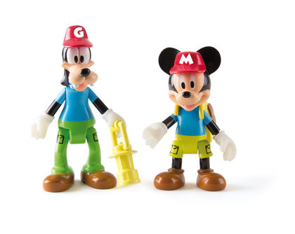 Figures Disney Clàssics Mickey Mouse ClubHouse Mickey i Goofy