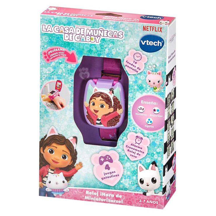 Reloj ¡Hora de Miniaturizarse! Gabby´s Dollhouse