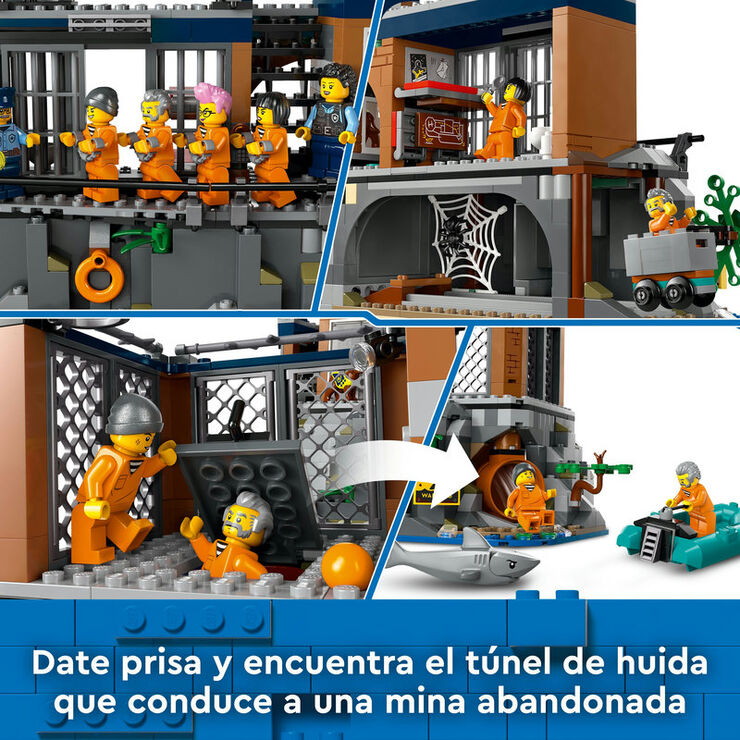 LEGO® City Isla Prisión de la Policía 60419