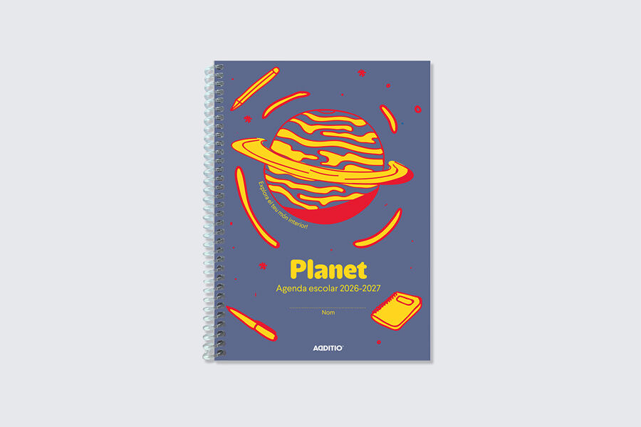 Agenda Escolar Additio Planet 2026-2027