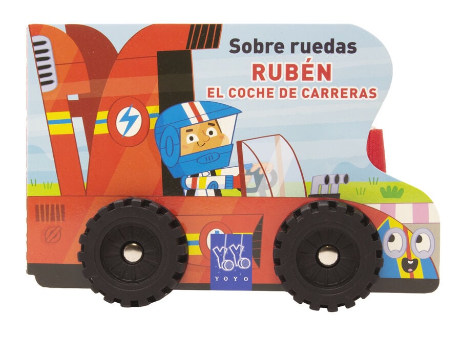 Sobre ruedas. Rub&eacute;n el coche de carreras