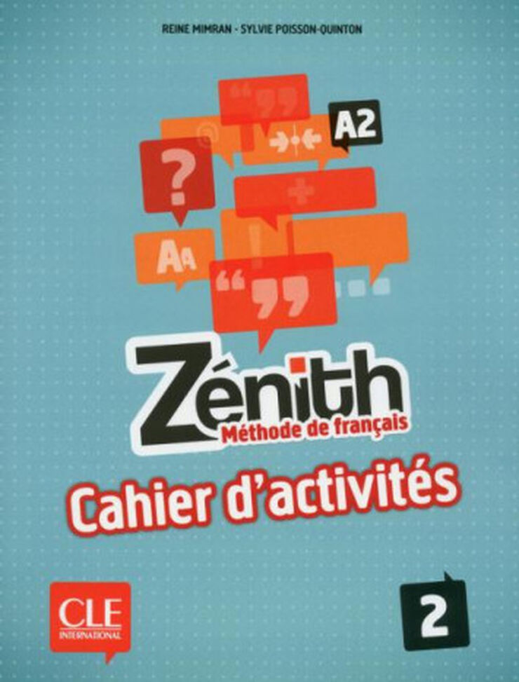Zénith 2 A2 Cahier